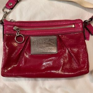 Coach Liquid Gloss Poppy Daisy Crossbody Bag